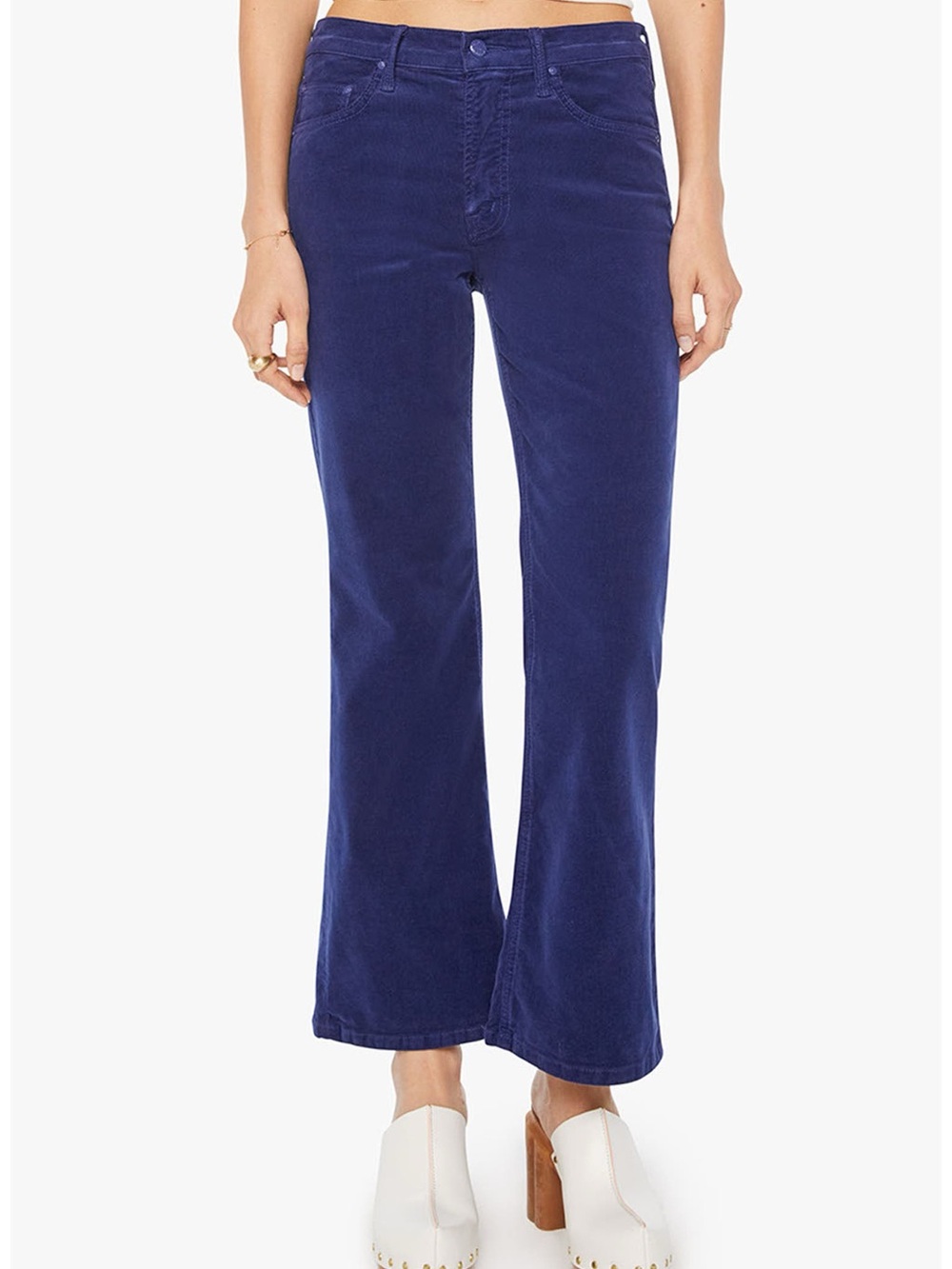 Mother The Bookie Flood Corduroy Jeans size 31 NWT